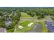 A well manicured golf course with a scenic pond and mature trees at 7 Sconesill Ln, Charleston, SC 29414