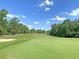 Scenic view of a lush green golf course on a sunny day at 7 Sconesill Ln, Charleston, SC 29414