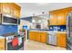 Spacious kitchen with stainless steel appliances and ample counter space at 7 Sconesill Ln, Charleston, SC 29414