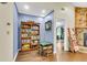 Charming playroom with hardwood floors, a bookcase, and a table and chairs at 7 Sconesill Ln, Charleston, SC 29414