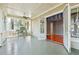 Spacious porch with stylish décor, ceiling fan, and access to the living area at 707 Royall Ave, Mount Pleasant, SC 29464