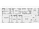 Detailed floor plan of a spacious home with multiple bedrooms and a large living area at 966 Tiger Loop, Saint Stephen, SC 29479