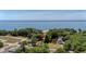 Breathtaking aerial view of a waterfront property with lush greenery and stunning lake views at 1010 Black Oak Rd, Bonneau, SC 29431