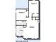 Floor plan showcasing the second floor layout, featuring bedrooms, a bathroom, and a retreat area at 1159 Reserve Ln, Awendaw, SC 29429