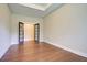 Study or home office with hardwood flooring and grand french doors at 1212 Reserve Ln, Awendaw, SC 29429