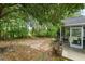 View of backyard with plenty of trees and a screened porch area perfect for enjoying the outdoors at 1216 Wild Goose Trl, Summerville, SC 29483