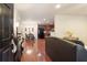 View of the front entry flowing into the living room, dining room, and kitchen at 1216 Wild Goose Trl, Summerville, SC 29483