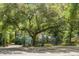 Charming single-story home with mature trees, decorative fencing, and street view appeal at 1316 Wichman St, Walterboro, SC 29488