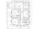 Detailed floor plan showing the layout of bedrooms and baths on the second floor at 1430 Hindman Ave, Mount Pleasant, SC 29464