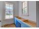 Kitchen featuring large windows and cabinets awaiting final installation at 1430 Hindman Ave, Mount Pleasant, SC 29464