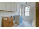 Bright mud room with cabinets and a door, currently under construction at 1430 Hindman Ave, Mount Pleasant, SC 29464