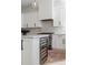 Modern kitchen featuring stainless steel appliances, a built-in wine cooler, and a center island at 1505 Rivertowne Country Club Dr, Mount Pleasant, SC 29466