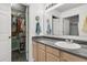 Full bathroom with a walk-in closet for storage of personal items and toiletries at 157 Townsend Way, Summerville, SC 29483