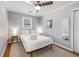 Comfortable bedroom with a large bed, neutral rug, and light gray walls at 1821 Wasp St, North Charleston, SC 29405