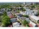 Charming Charleston neighborhood with historic homes, lush greenery, and city skyline views at 20 Felix St, Charleston, SC 29403