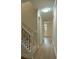 Hallway featuring a stairway and a light fixture at 208 Molasses Mill Ct, Summerville, SC 29485