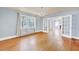 Spacious living area with hardwood floors and elegant french doors, filled with natural light at 210 Padgett Loop, Walterboro, SC 29488