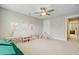 Spacious playroom featuring neutral colors and natural wood play furniture at 219 Whirlaway Dr, Moncks Corner, SC 29461