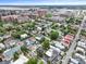 Stunning aerial view of a neighborhood featuring a mix of historic and modern architecture at 221 Ashley Ave # Abc, Charleston, SC 29403