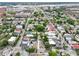 Aerial view of a vibrant cityscape with diverse architecture and tree-lined streets at 221 Ashley Ave # Abc, Charleston, SC 29403