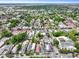 Expansive aerial shot showcasing a vibrant residential area with beautiful homes and mature trees, set against a scenic skyline at 221 Ashley Ave # Abc, Charleston, SC 29403