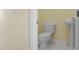 Neat bathroom showing a toilet and pedestal sink against neutral-colored walls at 250 Grand Oaks Dr, Ladson, SC 29456
