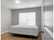 Bedroom with wood flooring, one window, and a comfortable mattress on a bed frame at 250 Grand Oaks Dr, Ladson, SC 29456
