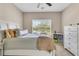 Comfortable bedroom with a large window and white furniture at 281 Jackson St, Goose Creek, SC 29445