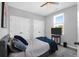 Cozy bedroom featuring neutral walls, carpet, and two closets at 3013 Middle St, Sullivans Island, SC 29482