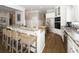 A stylish kitchen with granite countertops, stainless steel appliances, and a breakfast bar at 3013 Middle St, Sullivans Island, SC 29482