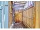 Enclosed outdoor shower made with natural wood for a rustic post-beach rinse at 3013 Middle St, Sullivans Island, SC 29482