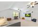 Bonus room features carpet and desk area at 312 E Shepard Ln, Summerville, SC 29483