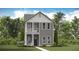 Charming two-story home featuring a welcoming front porch and a classic gray and white color scheme at 314 Archar St, Summerville, SC 29486