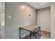 A cozy nook with luxury vinyl plank flooring and recessed lighting for a study area at 317 Marion Rd, Dorchester, SC 29437