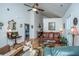 Spacious living room featuring hardwood floors, vaulted ceilings and natural lighting at 320 Foxglove Ave, Summerville, SC 29483