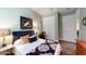 Bedroom featuring a bed with yellow and blue pillows, and natural light at 3997 Aspera Dr, Summerville, SC 29483