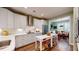 Modern kitchen featuring stainless steel appliances and a center island at 3997 Aspera Dr, Summerville, SC 29483