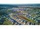 Overhead view shows the neighborhood layout, green areas, and ponds at 413 Ribiero Dr, Summerville, SC 29486
