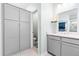 Stylish bathroom with ample storage, double sinks, and modern fixtures at 413 Ribiero Dr, Summerville, SC 29486