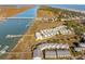Expansive aerial view showcasing the coastal community with private boat docks, waterfront access, and beautiful scenery at 81 Sandbar Ln # 19, Folly Beach, SC 29439