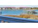 Picturesque water view featuring piers, marshland, and waterfront buildings at 81 Sandbar Ln # 19, Folly Beach, SC 29439
