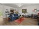 Comfortable living room with stylish furniture and a warm, inviting atmosphere at 9105 Parlor Dr, Ladson, SC 29456