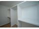 Spacious walk-in closet with shelving for optimal storage and organization at 100 Colonial Dr, Goose Creek, SC 29445