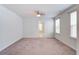 Empty bedroom with carpet, ceiling fan, and natural light at 1059 Sago Palm Ct, Mount Pleasant, SC 29429