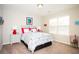 Bright bedroom featuring sporty decor, comfortable bed, and ample natural light at 113 Crosscut Ln, Summerville, SC 29486
