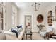 Bright living room with fireplace, white sofa and a cozy atmosphere at 12 Orange St, Charleston, SC 29401