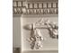 Close up of ornate wall detail with decorative pattern in updated home at 12 Orange St, Charleston, SC 29401