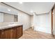 Well-lit bathroom features a sink, vanity and a shower-tub combination at 120 Perry Hill Rd, Moncks Corner, SC 29461