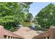 View of the lake from backyard at 1325 Moss Path, Mount Pleasant, SC 29464
