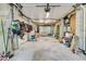 Open garage featuring storage space and a peek at the backyard at 1325 Moss Path, Mount Pleasant, SC 29464